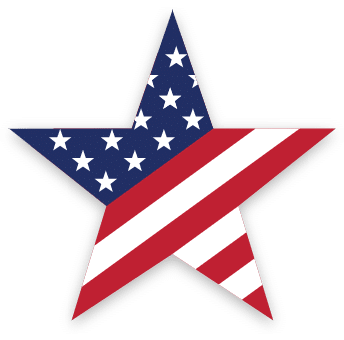 American Flag Star